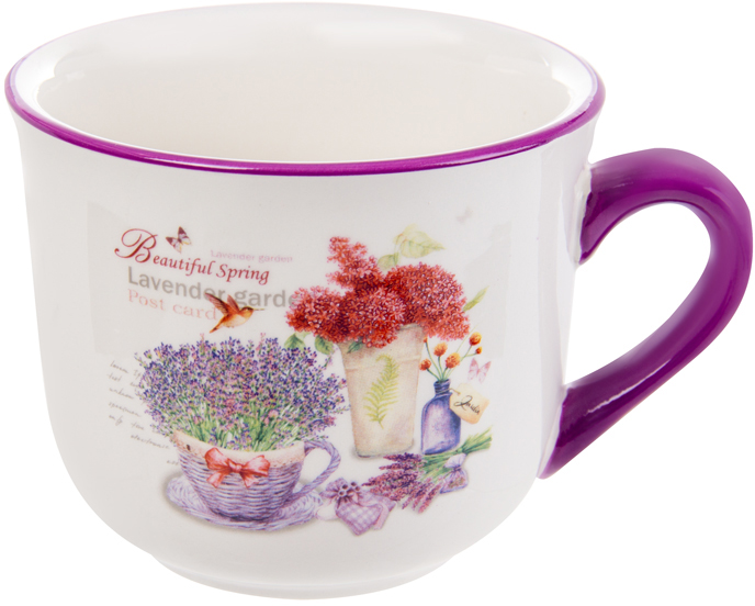 Чашка LEFARD Лаванда бульйонниця 480 мл (858-0095)